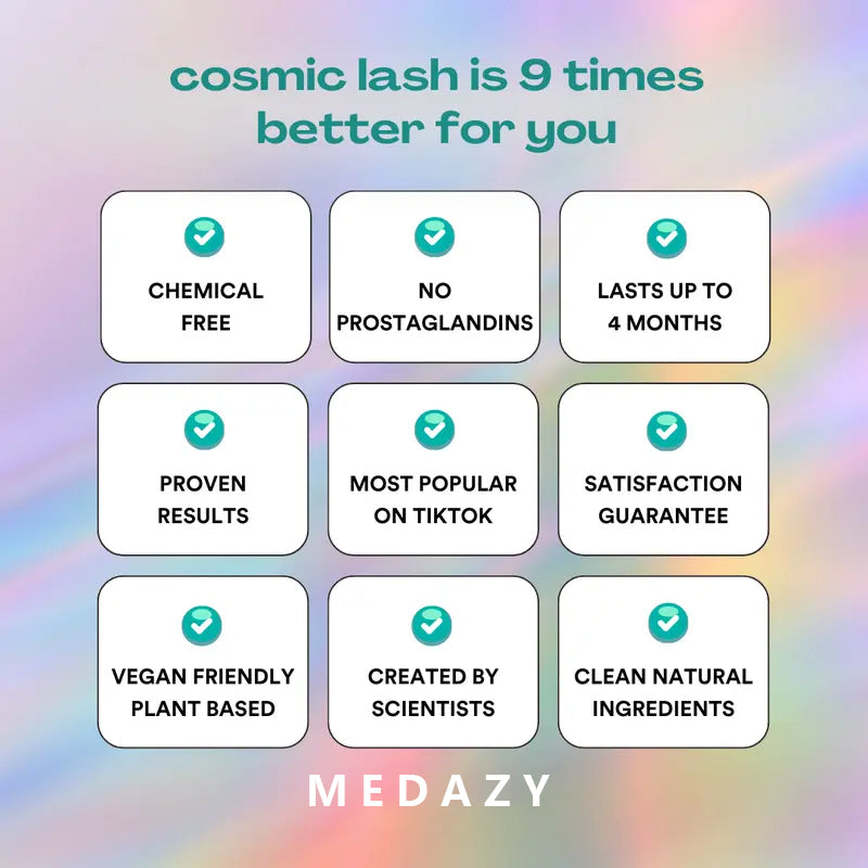 👁️Medazy Eyelash Growth Serum 8ML✅FDA Approved👩⚕️(Grow Thicker, Longer, Healthier Lashes) 👀