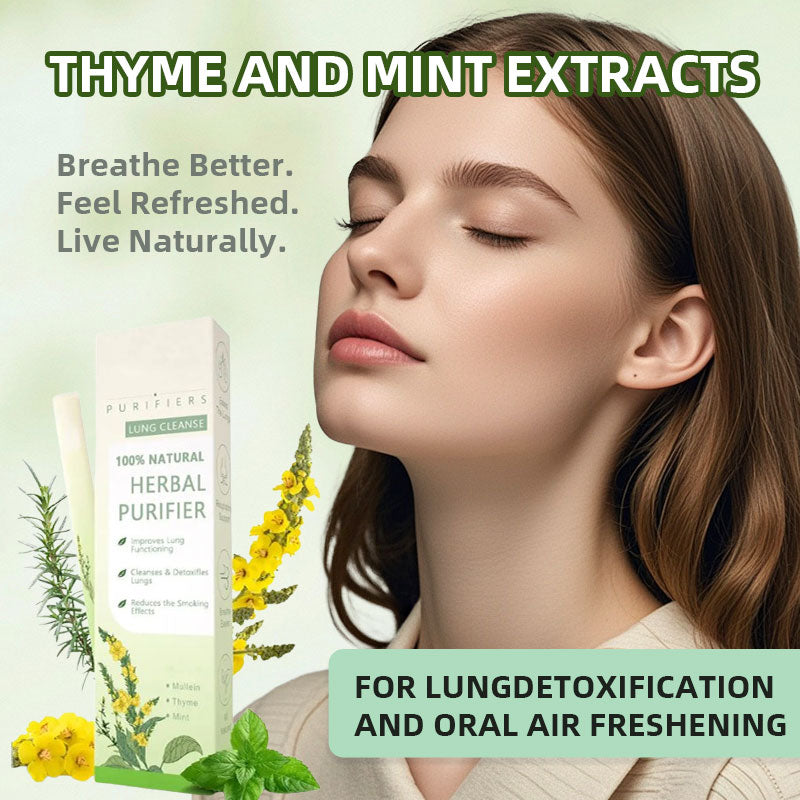Breathe Qooes™ Mullein Relaxation Stick – Soothes Lungs, Detoxifies, Freshens Breath💖💖