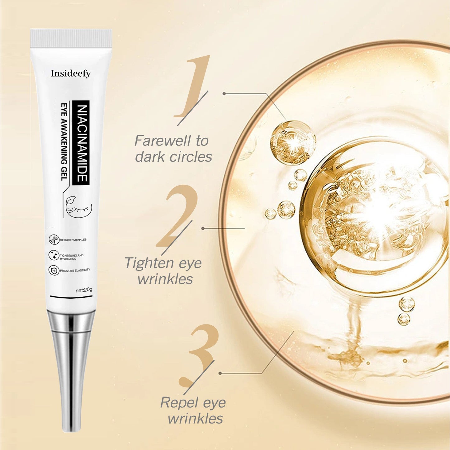 Final 3 Hours: 70%OFF🔥 Instant Eye Tightener Easy-No-Filter Primer (with Brush FREE !)