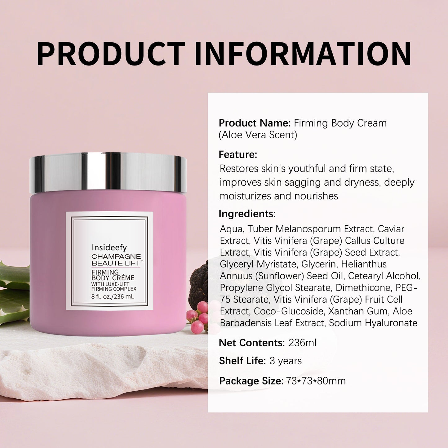 (🔥LAST DAY SALE - 80% OFF) Insideefy Firming Body Cream