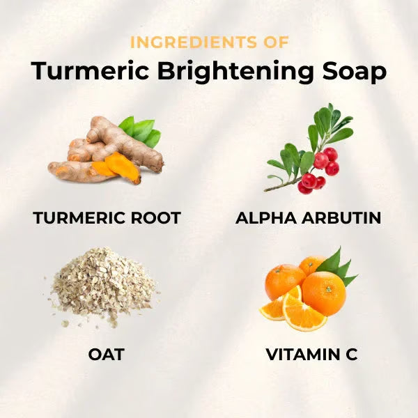 🔥Turmeric & Kojic Acid Brightening Soap