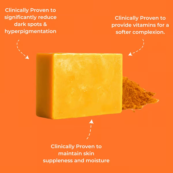 🔥Turmeric & Kojic Acid Brightening Soap