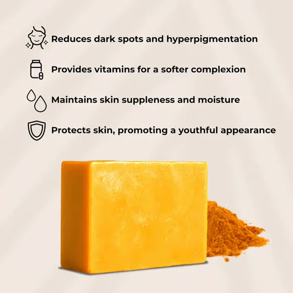 🔥Turmeric & Kojic Acid Brightening Soap