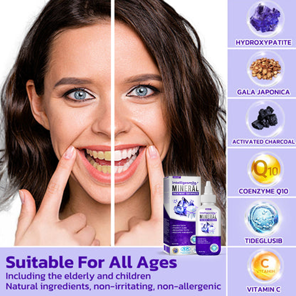 🥇BBOJI™ IntelligeSmile Mineral Treatment Toothpaste