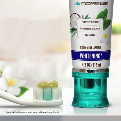 LOVILDS™  ✨Coconut Mint Fluoride-Free Hydroxyapatite Whitening Toothpaste✨Limited Time Offer：50%