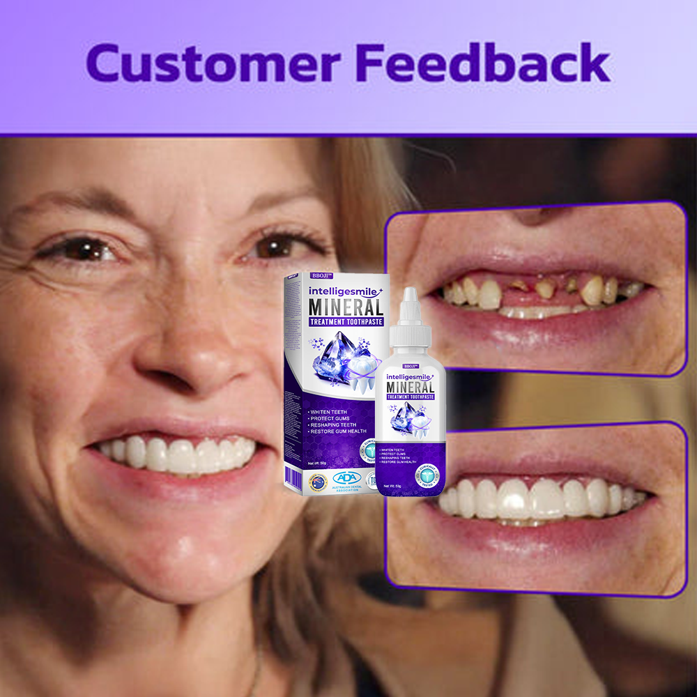 🥇BBOJI™ IntelligeSmile Mineral Treatment Toothpaste