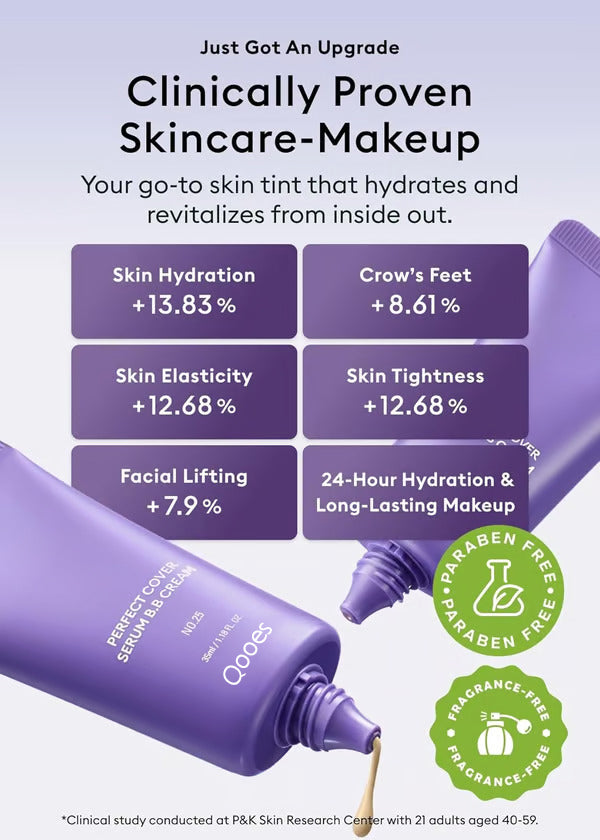 🌟Qooes Perfect Cover Serum BB Cream