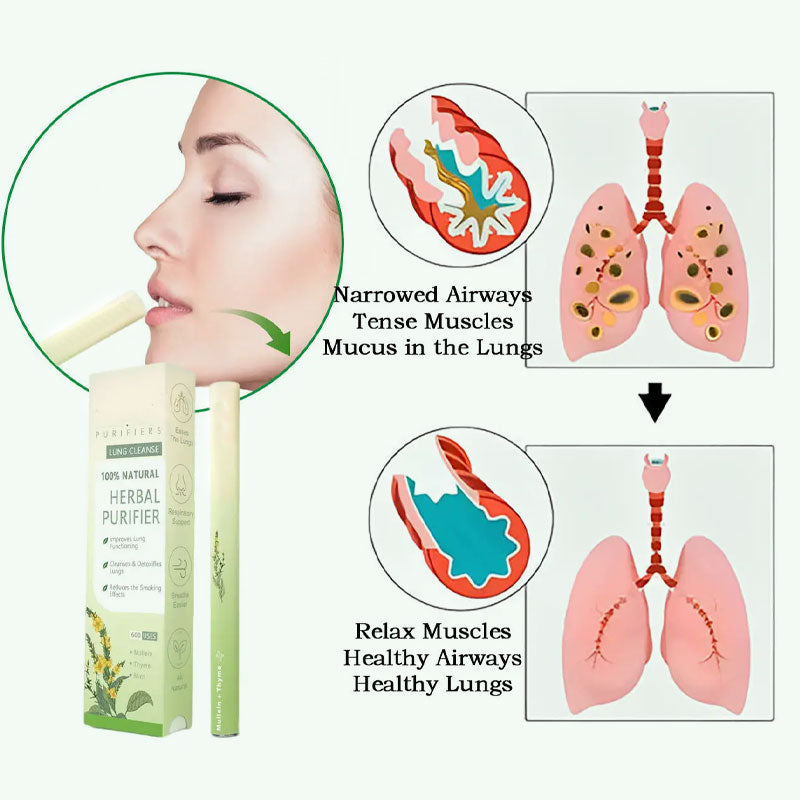 Breathe Qooes™ Mullein Relaxation Stick – Soothes Lungs, Detoxifies, Freshens Breath💖💖