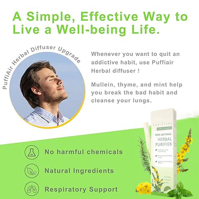 Breathe Qooes™ Mullein Relaxation Stick – Soothes Lungs, Detoxifies, Freshens Breath💖💖