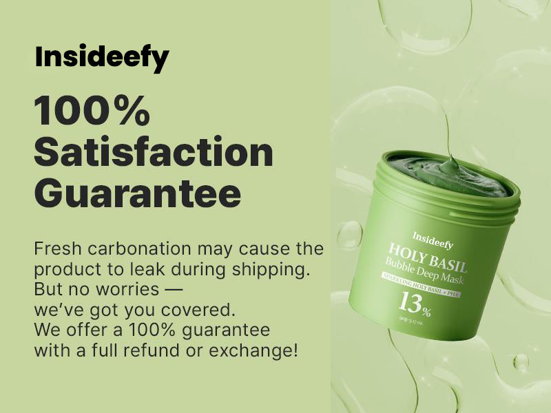 （🔥LAST DAY SALE-80% OFF)Final Sale -Insideefy Holy Basil Bubble Deep Mask 13%