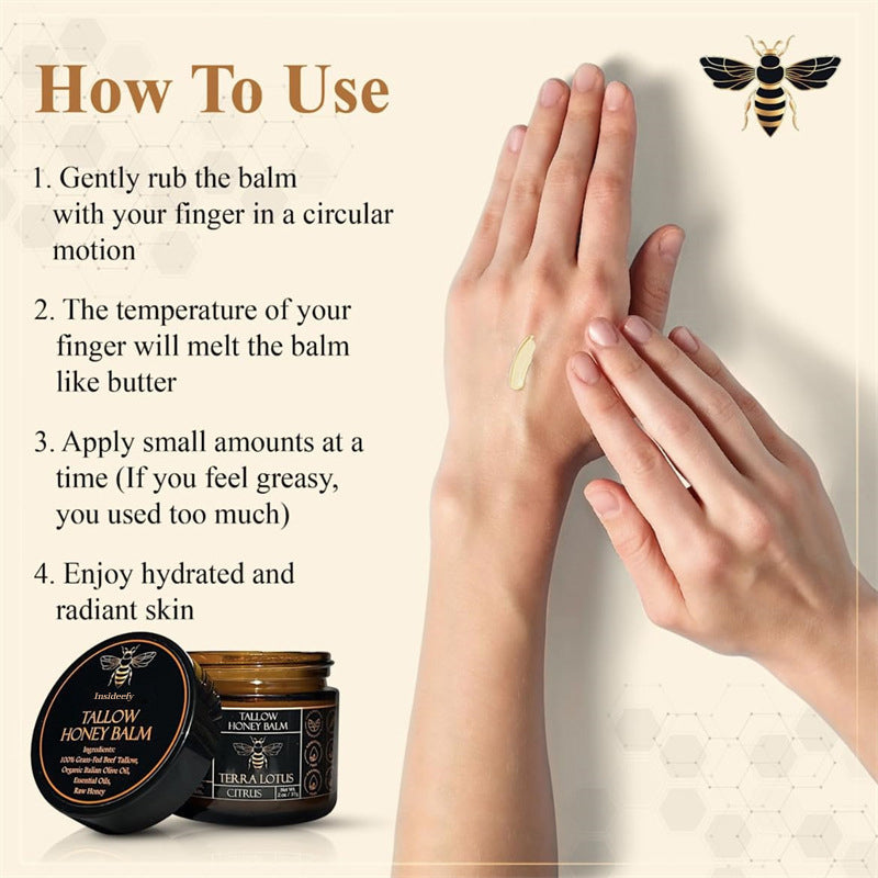 (🔥LAST DAY SALE - 80% OFF) Insideefy ORGANIC TALLOW HONEY BALM