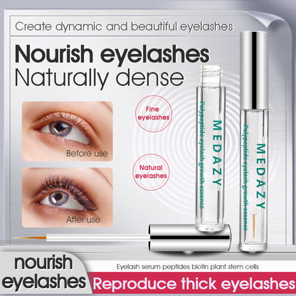 👁️Medazy Eyelash Growth Serum 8ML✅FDA Approved👩‍⚕️(Grow Thicker, Longer, Healthier Lashes) 👀
