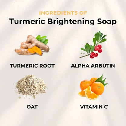 🔥Turmeric & Kojic Acid Brightening Soap