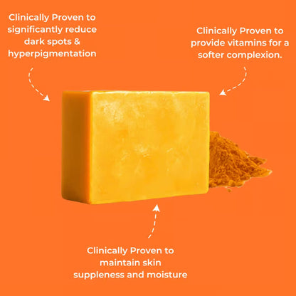 🔥Turmeric & Kojic Acid Brightening Soap
